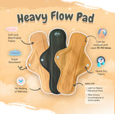 Reusable Cloth Pads- 3pc